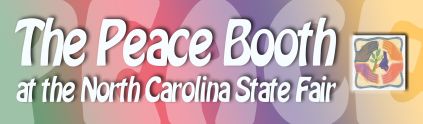The Peace Booth at the North Carolina State Fair bookmark